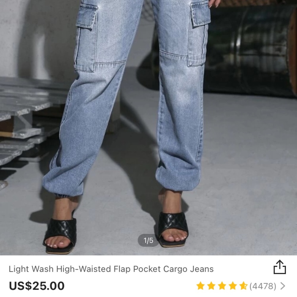 SHEIN cargo jeans
